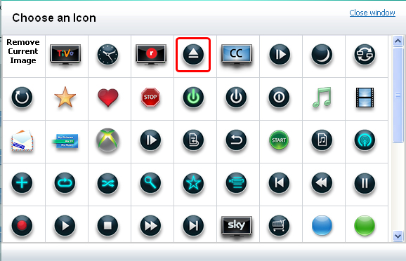 Harmony Remote Channel Icons